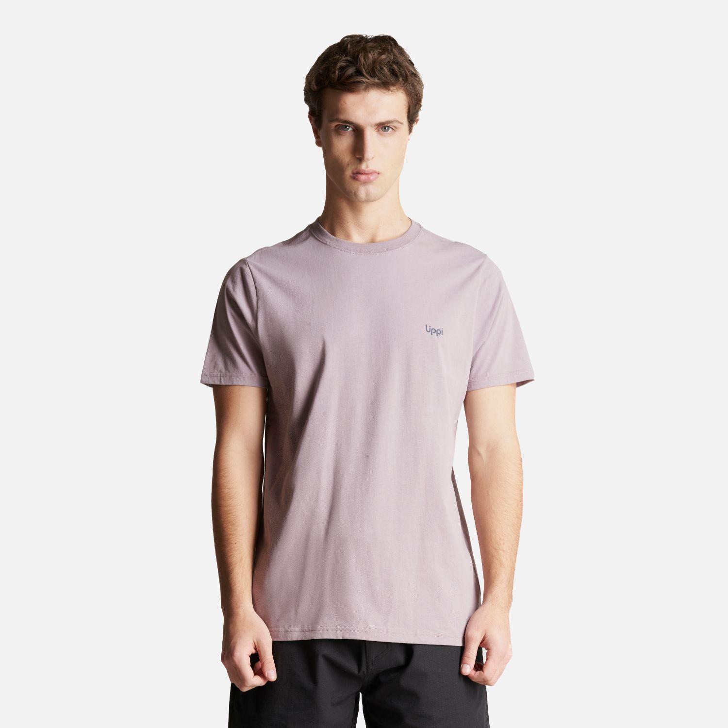 Polera Hombre Andes Rock Climbing T-Shirt Malva Lippi-1