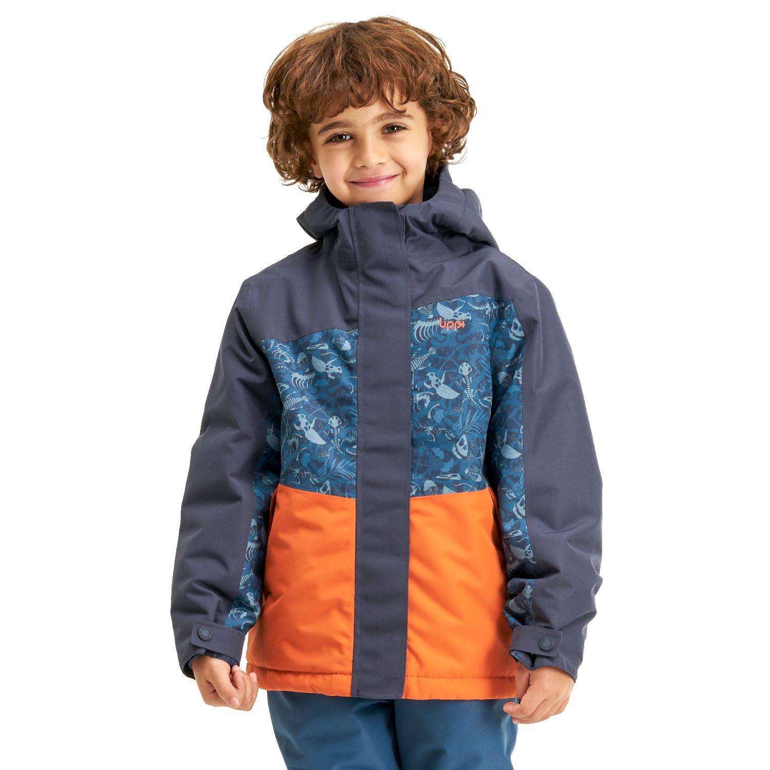 Chaqueta Niño Andes Snow B-Dry Hoody Jacket Azul Marino / Print Azul Marino Lippi-1