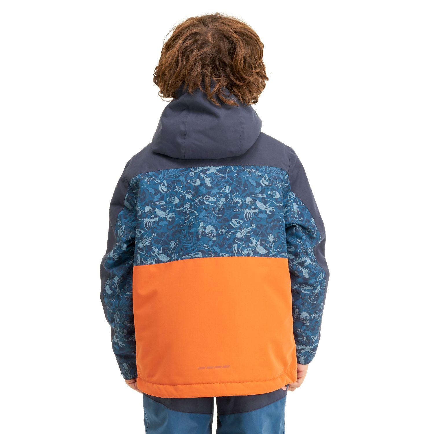 Chaqueta Niño Andes Snow B-Dry Hoody Jacket Azul Marino / Print Azul Marino Lippi-3