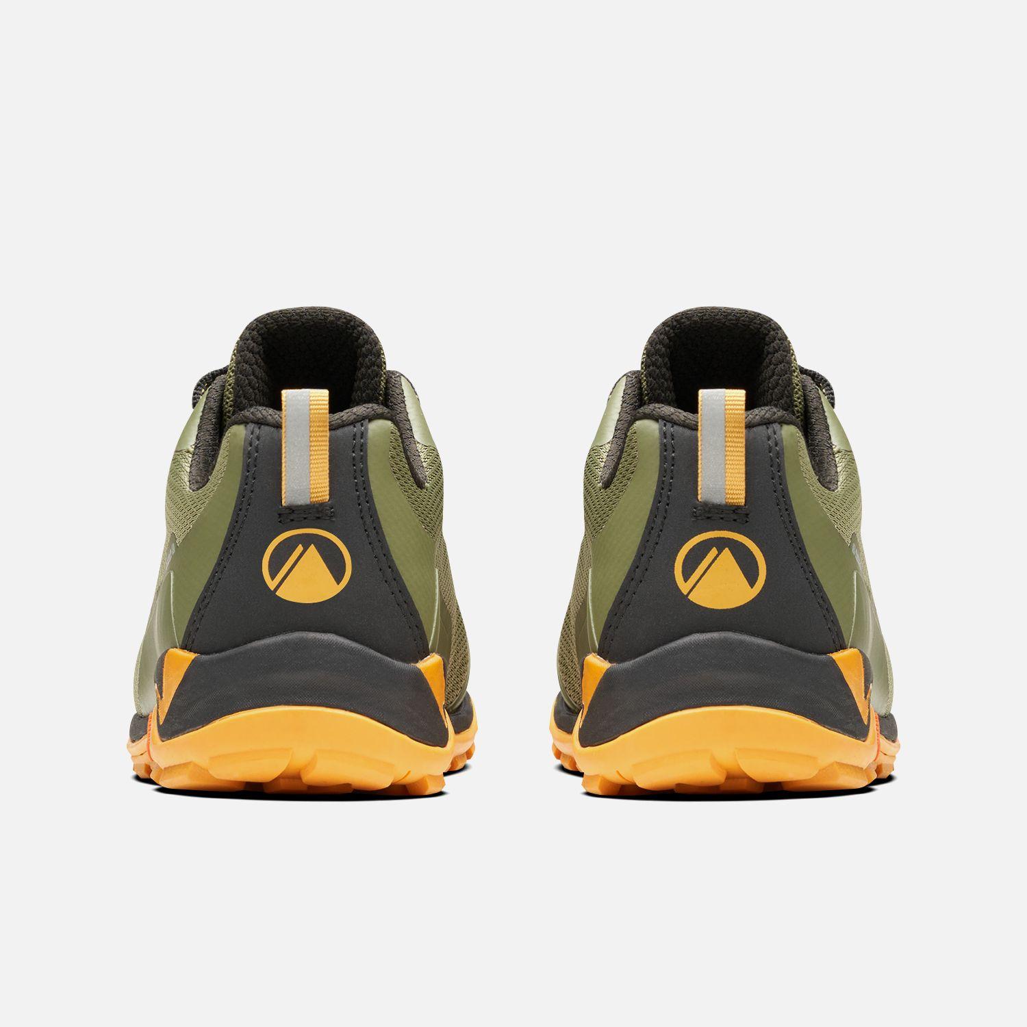Zapatilla Niño  Intense Hike Kids Low Verde Mostaza Lippi-4