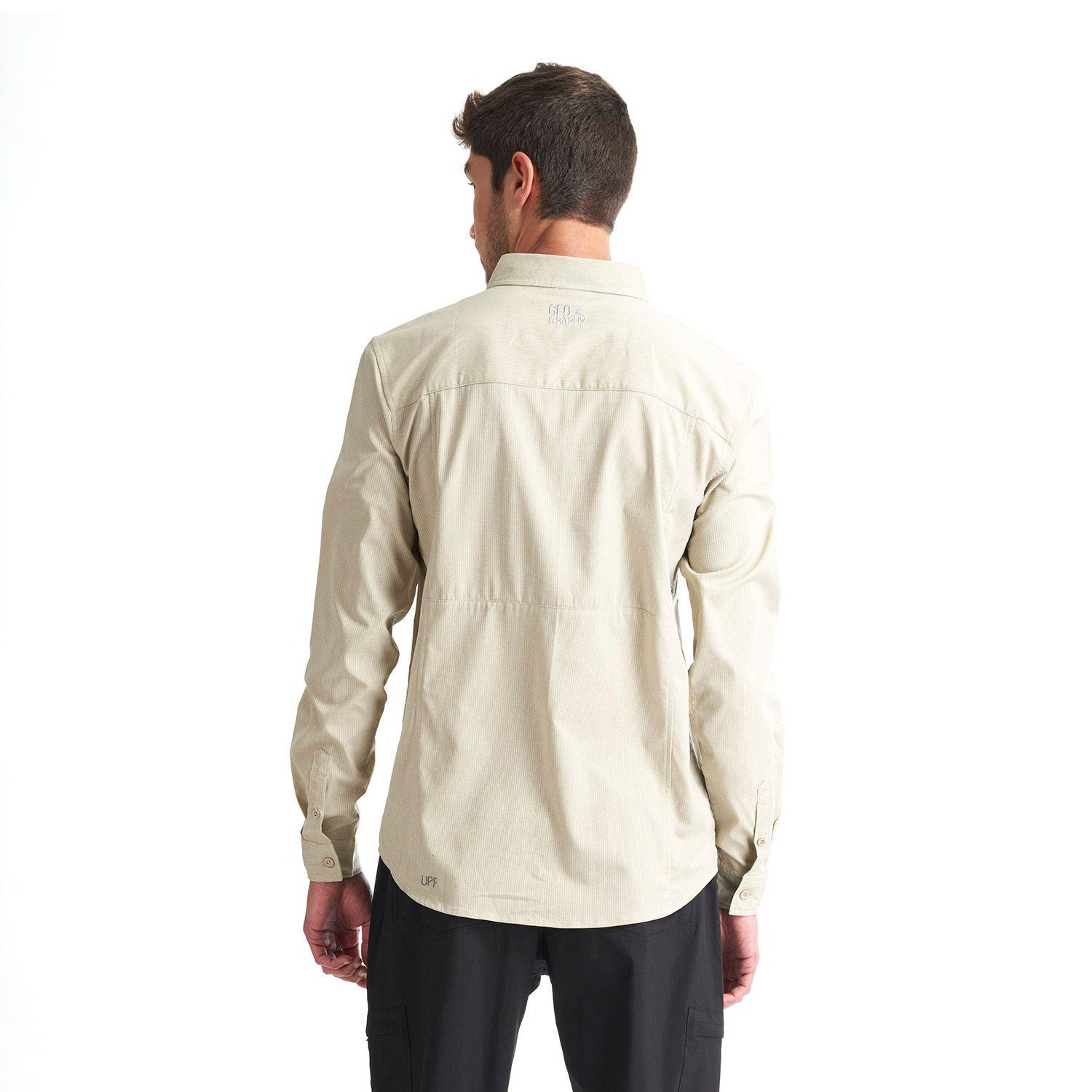 Polera Hombre Petricor Crudo Geography-3