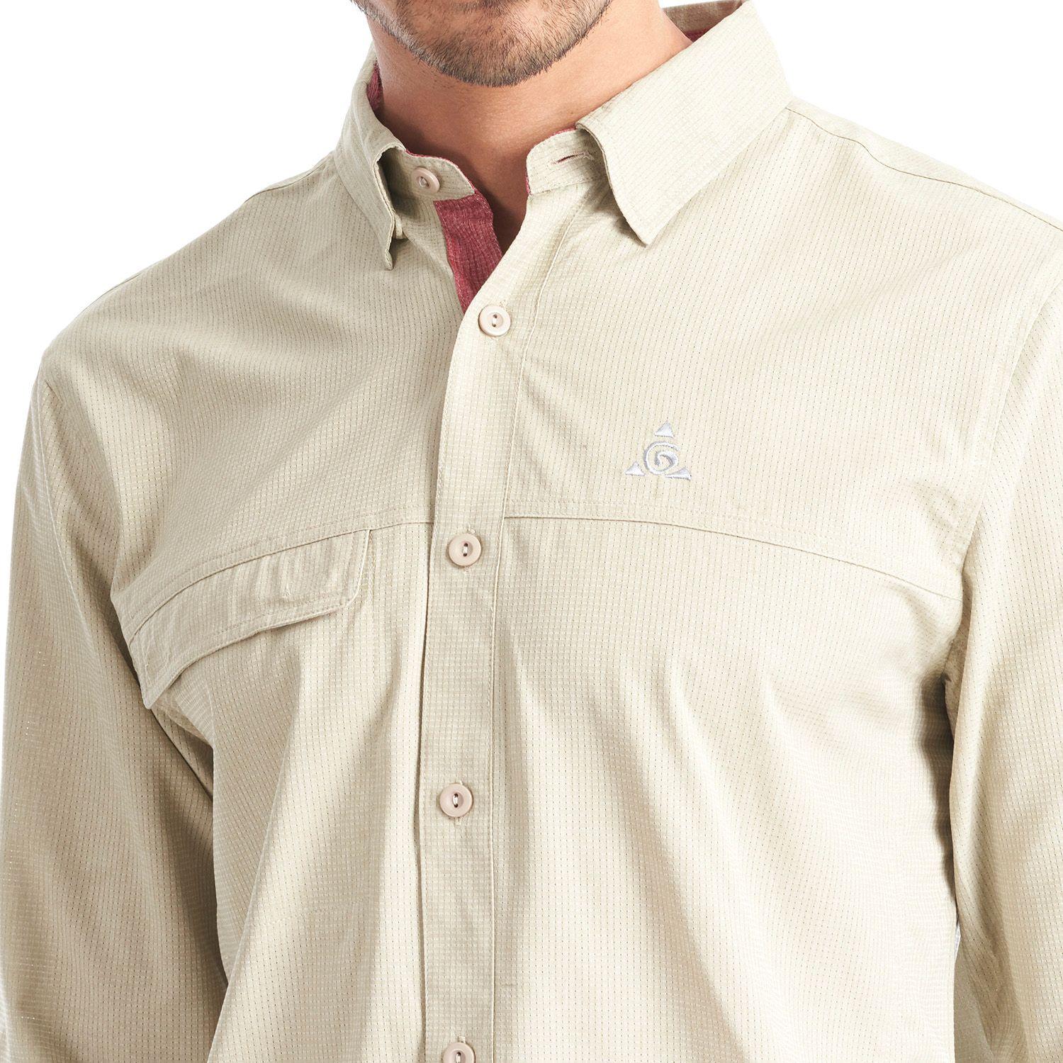 Polera Hombre Petricor Crudo Geography-4