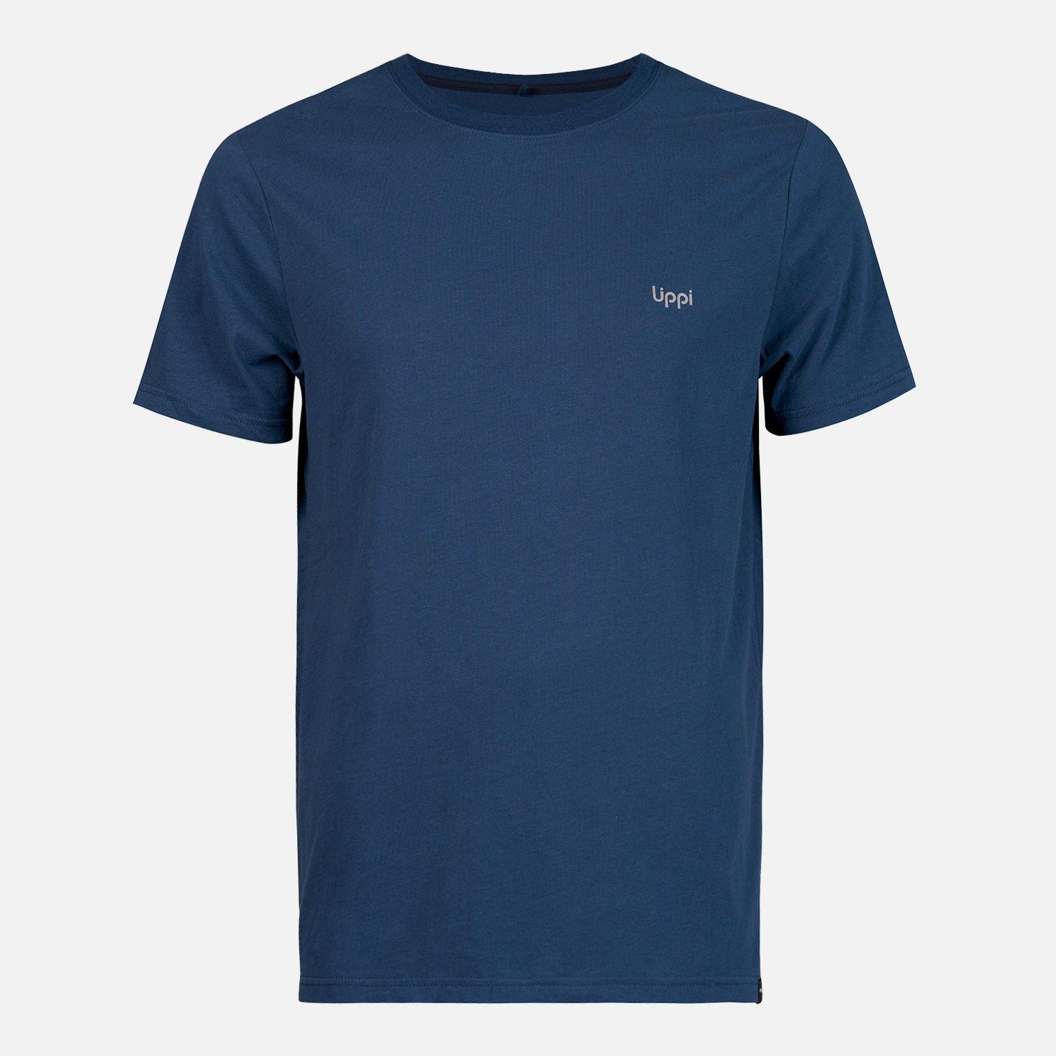 Polera Hombre Go Lost T-Shirt Azul Oscuro Lippi-0