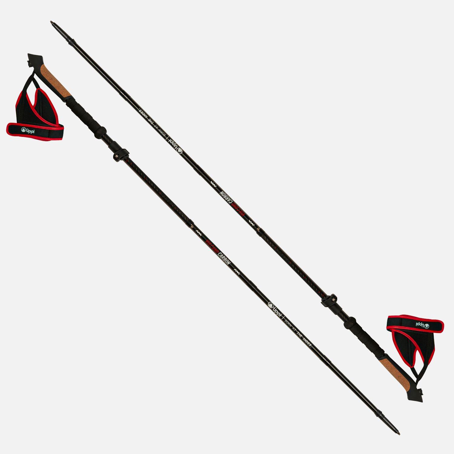 Baston Unisex Vulcano Carbon Pole Negro Lippi-0