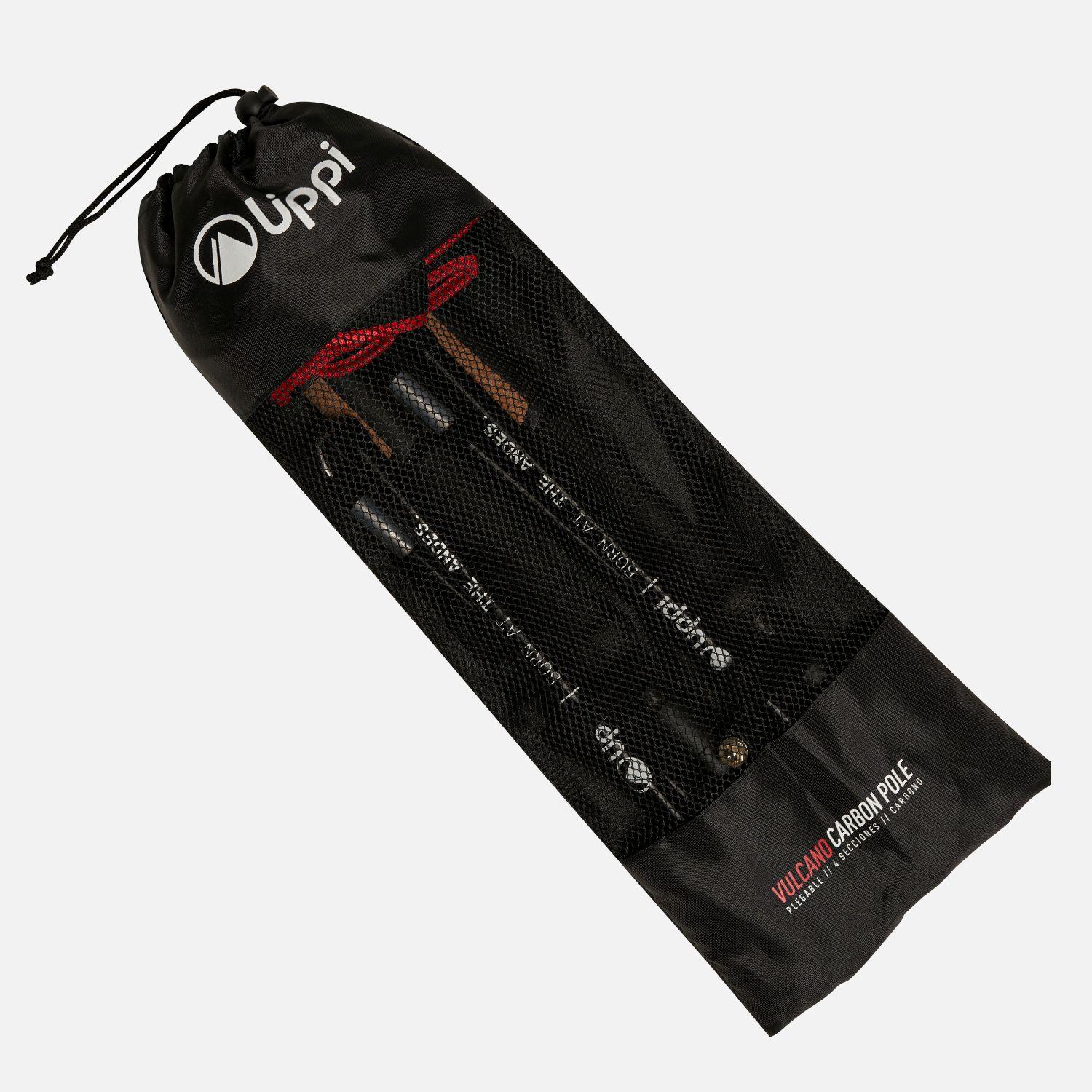 Baston Unisex Vulcano Carbon Pole Negro Lippi-5