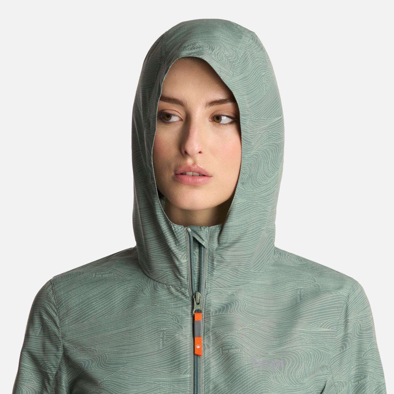 Chaqueta Mujer Nightfall WindBreaker Hoody Print Jade Lippi-3