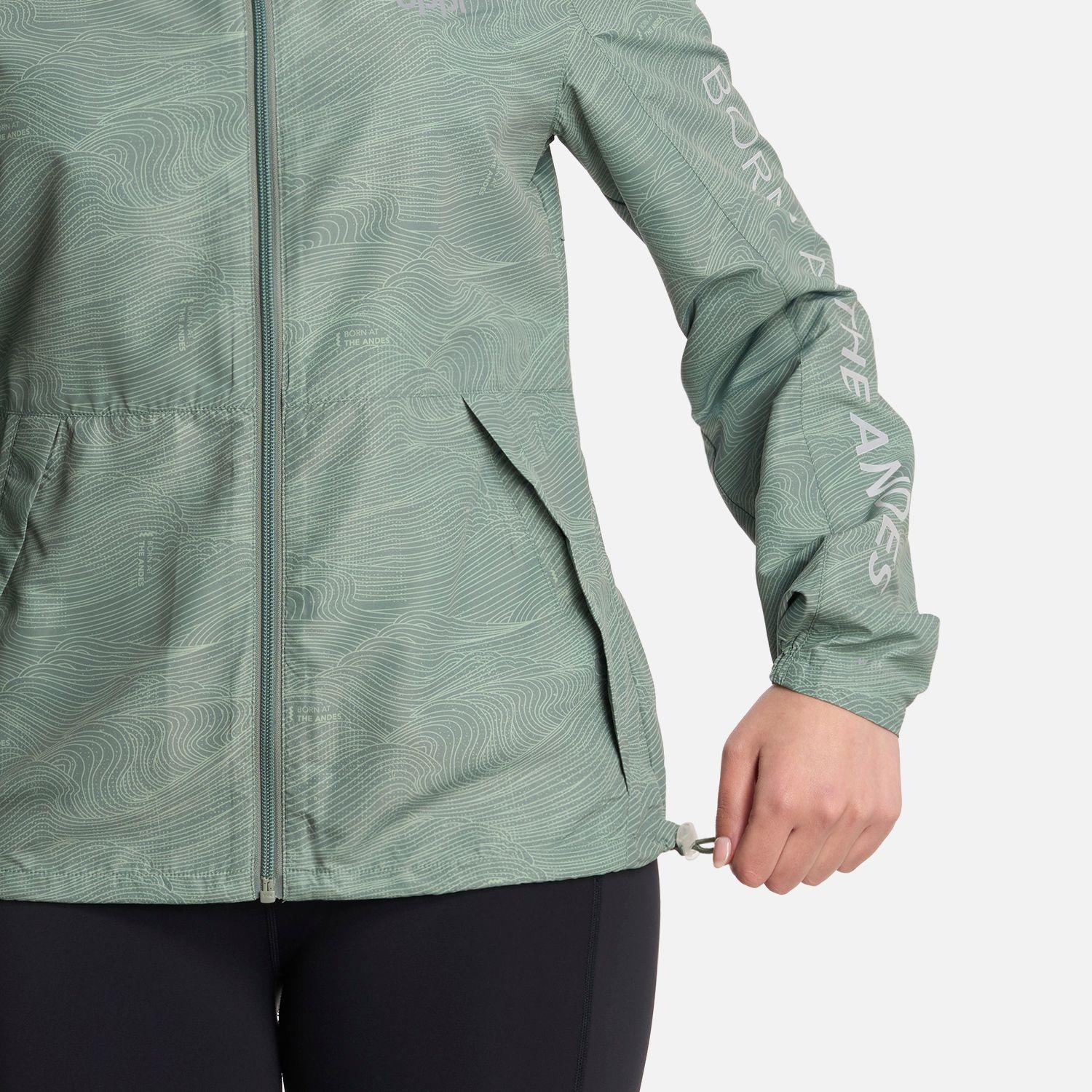 Chaqueta Mujer Nightfall WindBreaker Hoody Print Jade Lippi-5