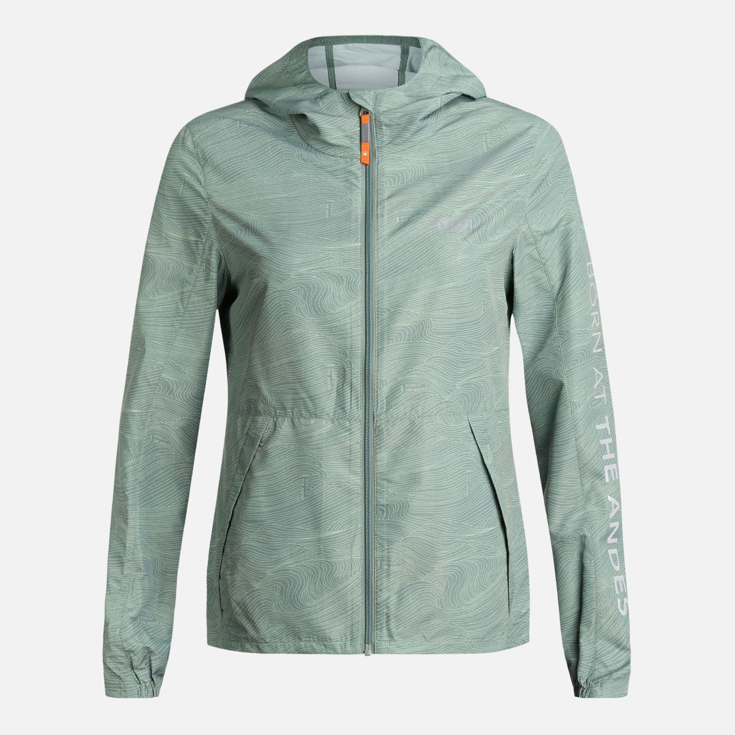 Chaqueta Mujer Nightfall WindBreaker Hoody Print Jade Lippi-7