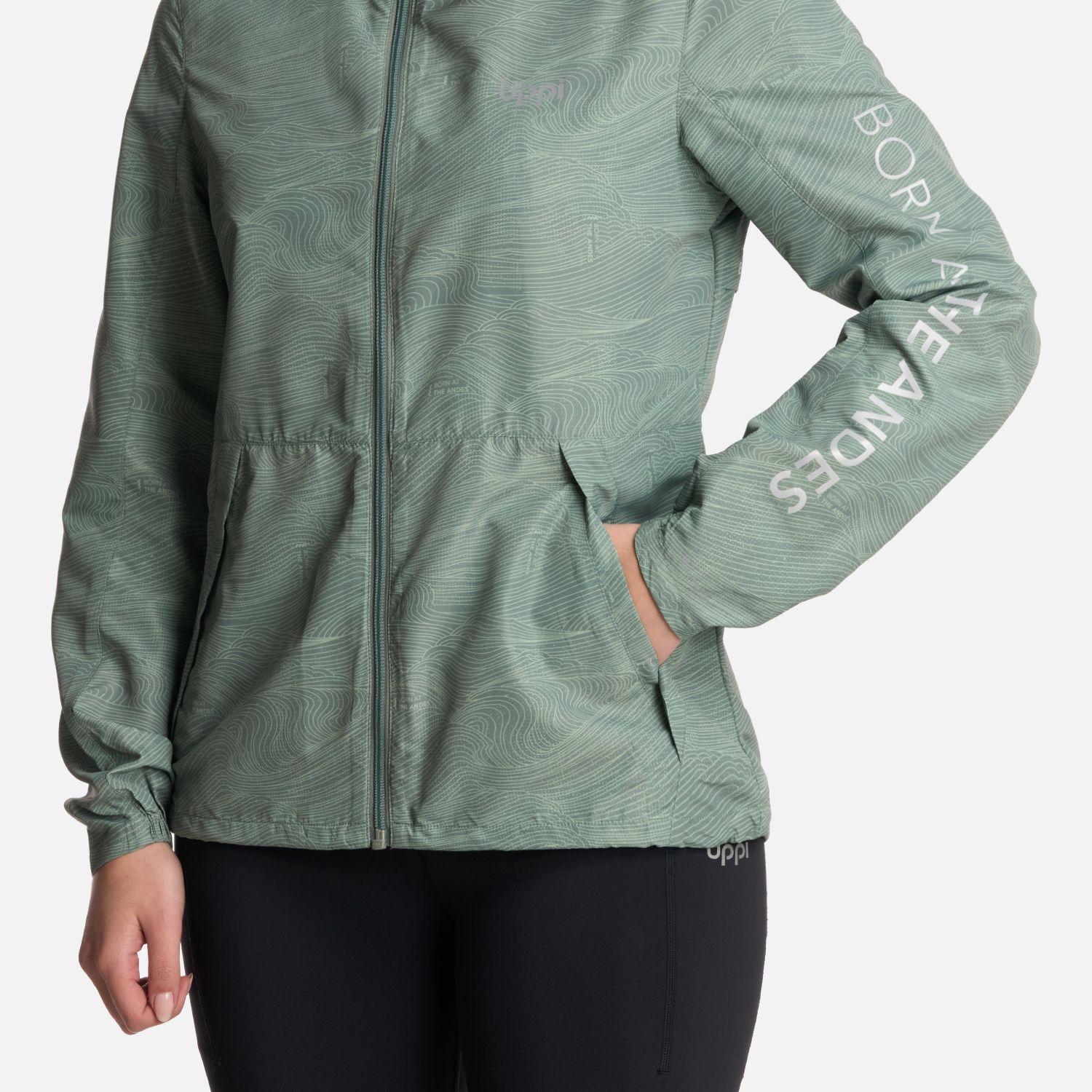 Chaqueta Mujer Nightfall WindBreaker Hoody Print Jade Lippi-4