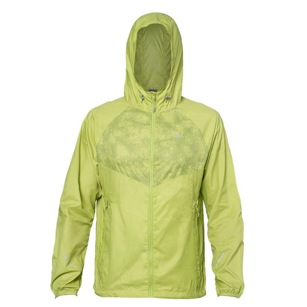 Chaqueta Hombre Breeze Windbreaker Hoody Jacket Verde Manzana Lippi-0