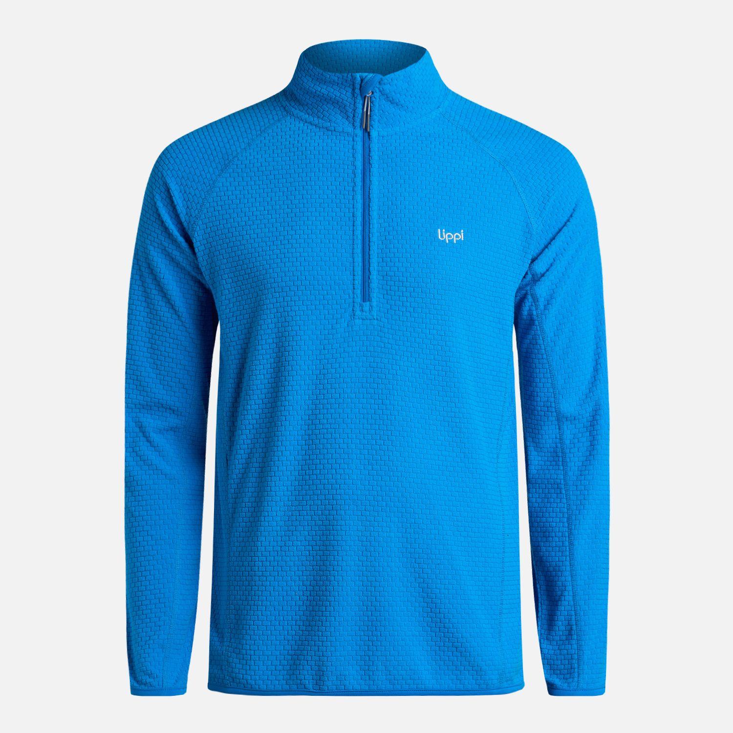 Polerón Hombre Jacaranda Nano-F 14 Zip Azulino Lippi I25-5