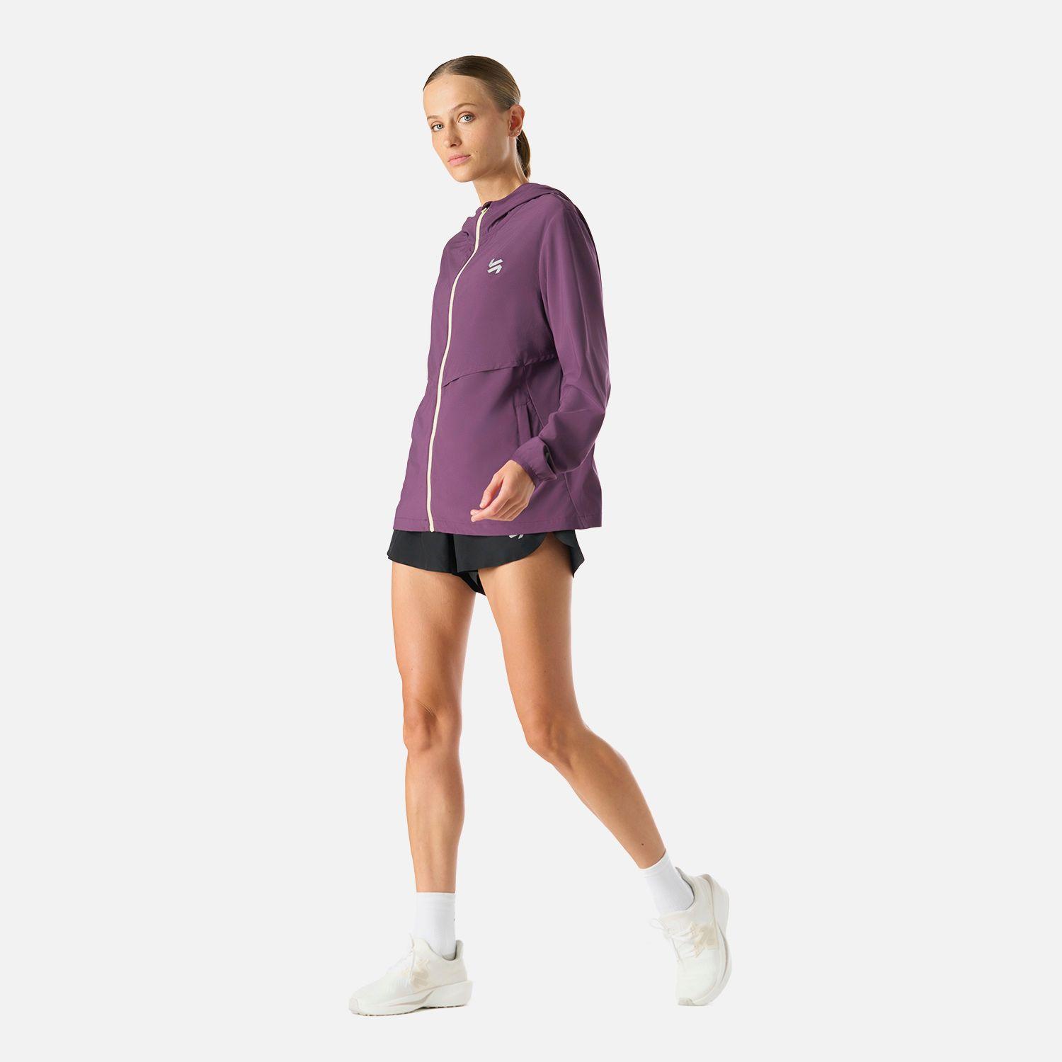 Chaqueta Mujer Built To Move Pro Windbreaker Morado Vulcano-6