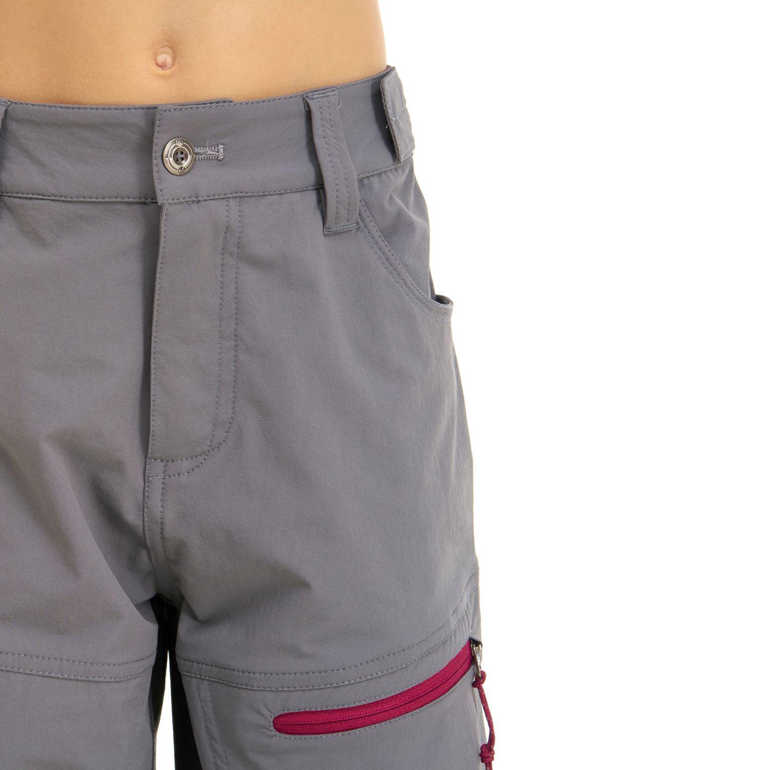 Pantalon Niña Pioneer Q-Dry Pant Gris Medio Lippi-4