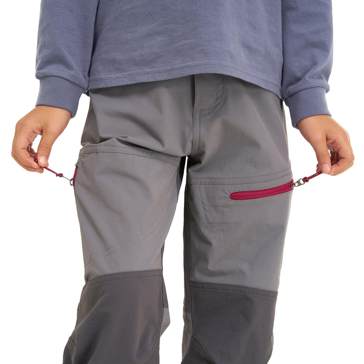 Pantalon Niña Pioneer Q-Dry Pant Gris Medio Lippi-5
