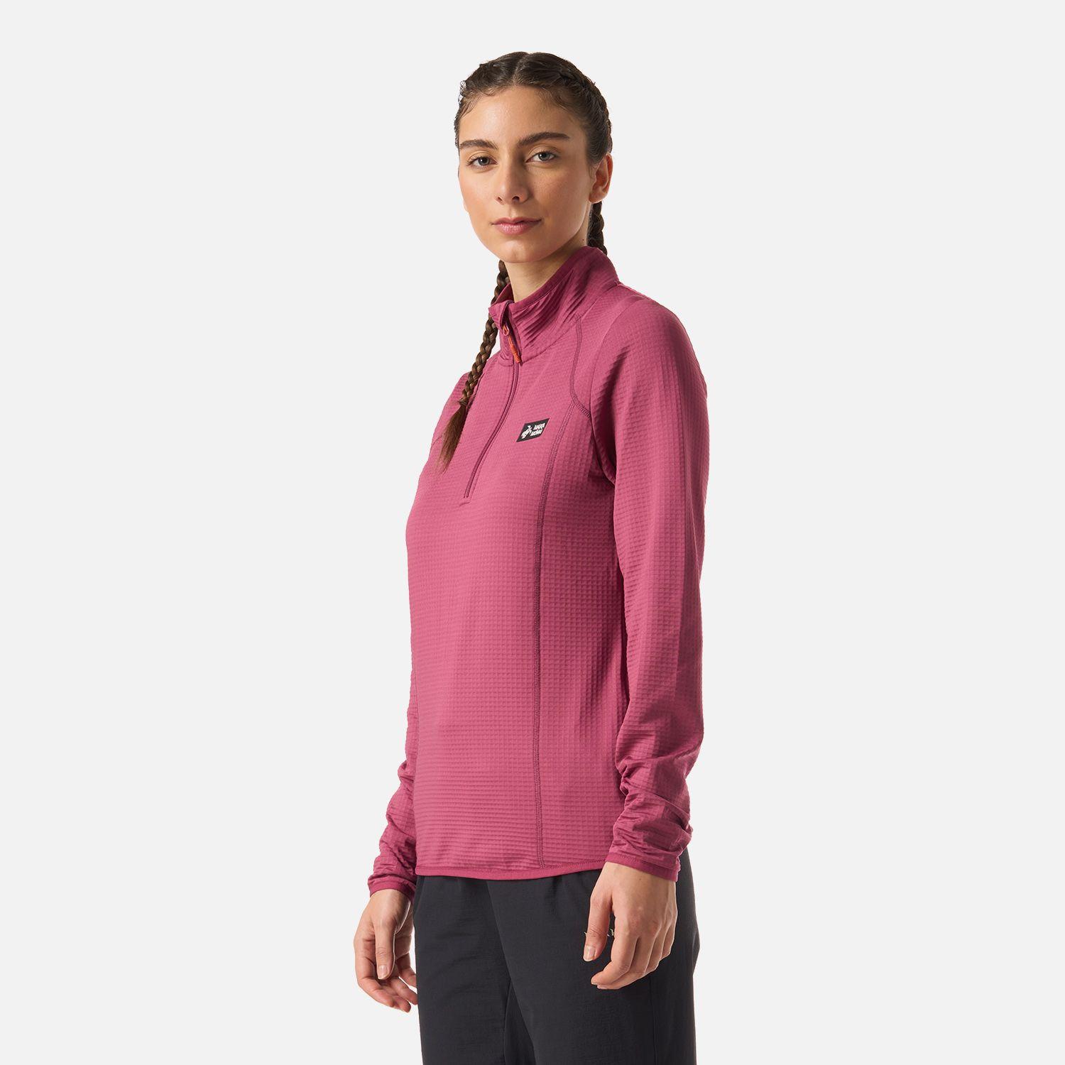 Polerón Mujer Taina Rosa Haka Honu V26-1