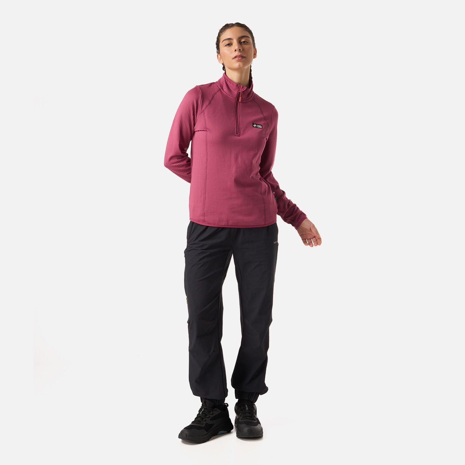 Polerón Mujer Taina Rosa Haka Honu V26-4