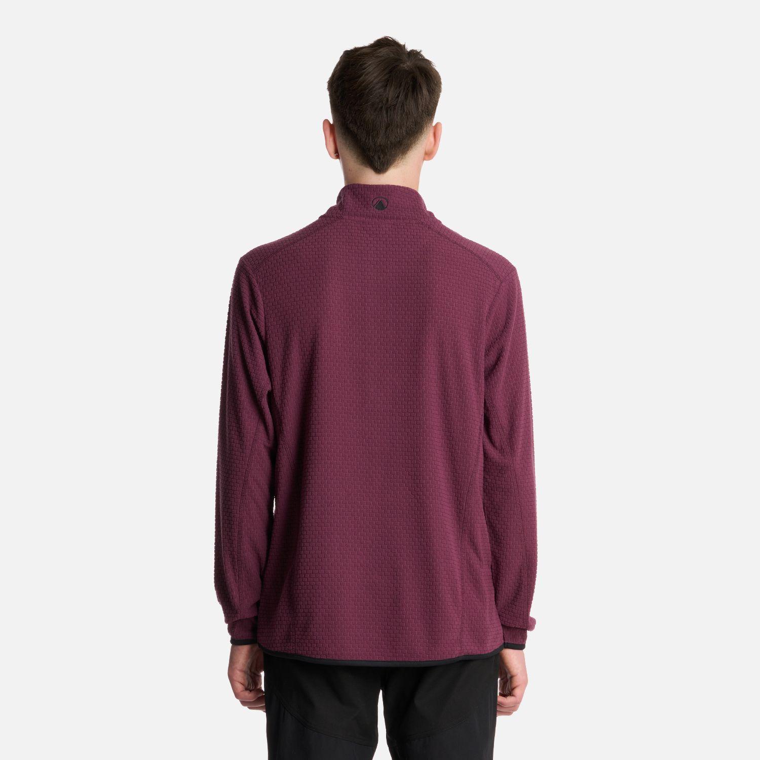 Polerón Teen Boy Mild Nano-F 14 Zip Vino Lippi I25-2