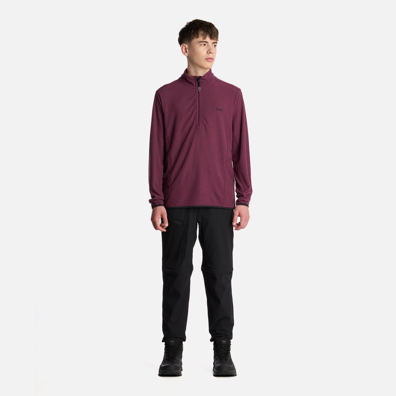 Polerón Teen Boy Mild Nano-F 14 Zip Vino Lippi I25-4