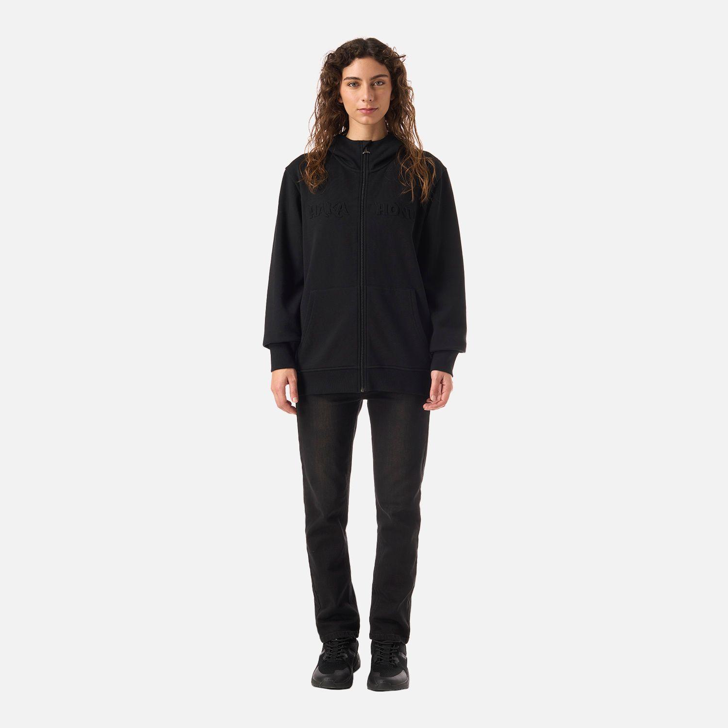 Polerón Mujer Motomami Full Zip Negro Haka Honu V26-5