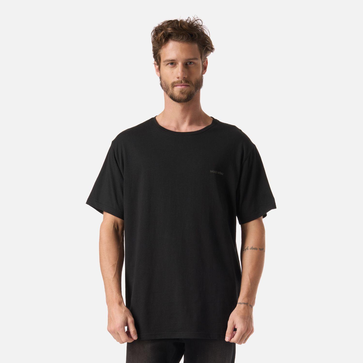 Polera Hombre Haka Negro Haka Honu-0