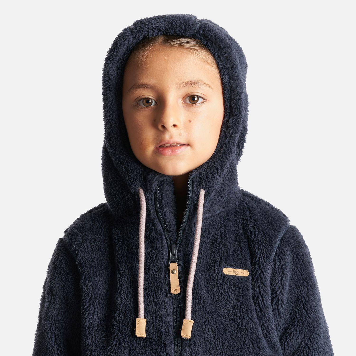 Chaqueta Niña Bear Shaggy-Pro Hoody Jacket Azul Marino Lippi I23-4