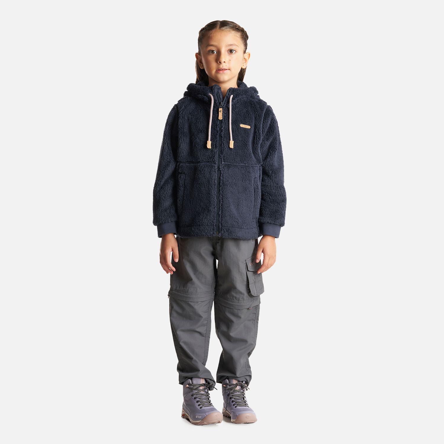Chaqueta Niña Bear Shaggy-Pro Hoody Jacket Azul Marino Lippi I23-6