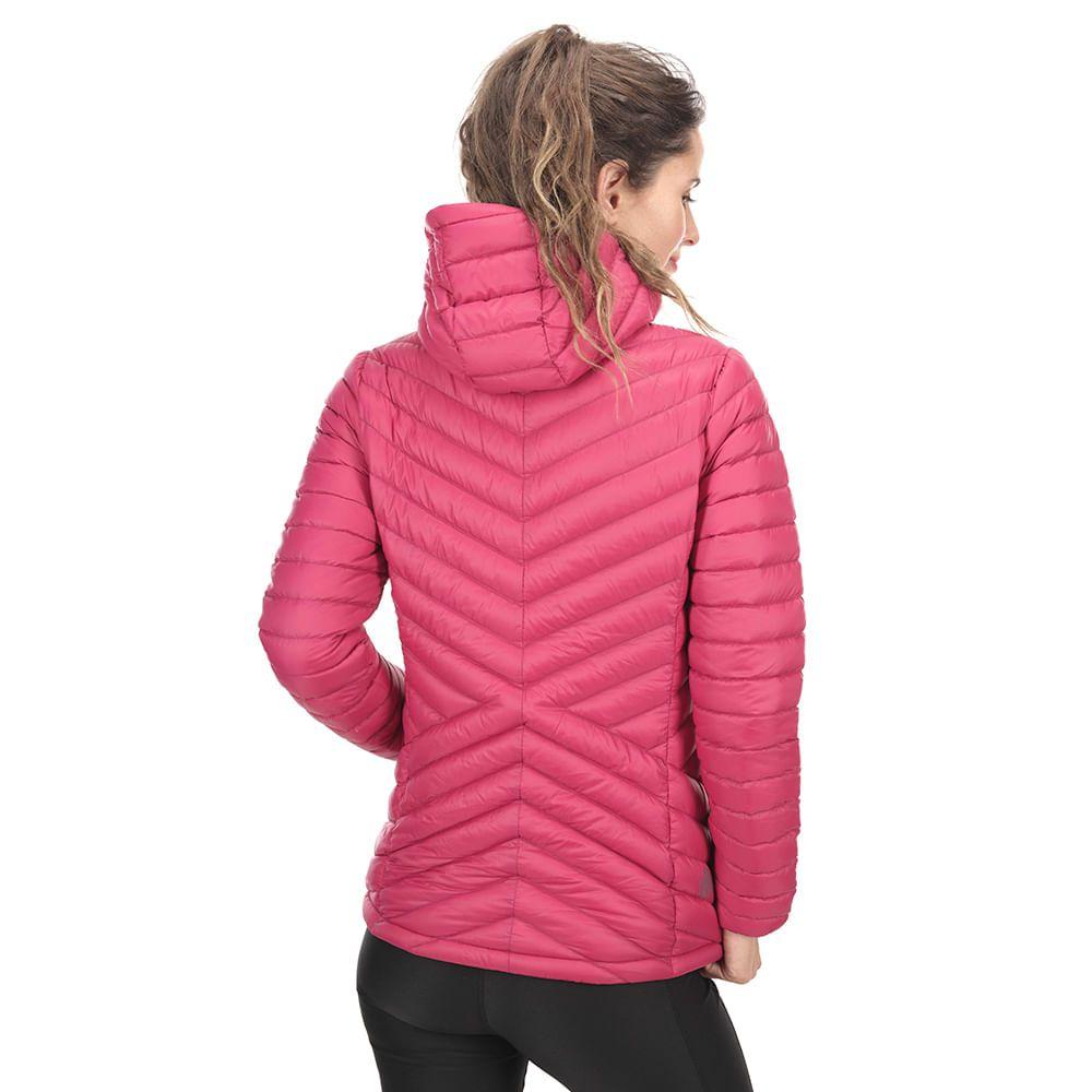 Chaqueta Mujer Bazpur Down Hoody Jacket Frambuesa Lippi-3