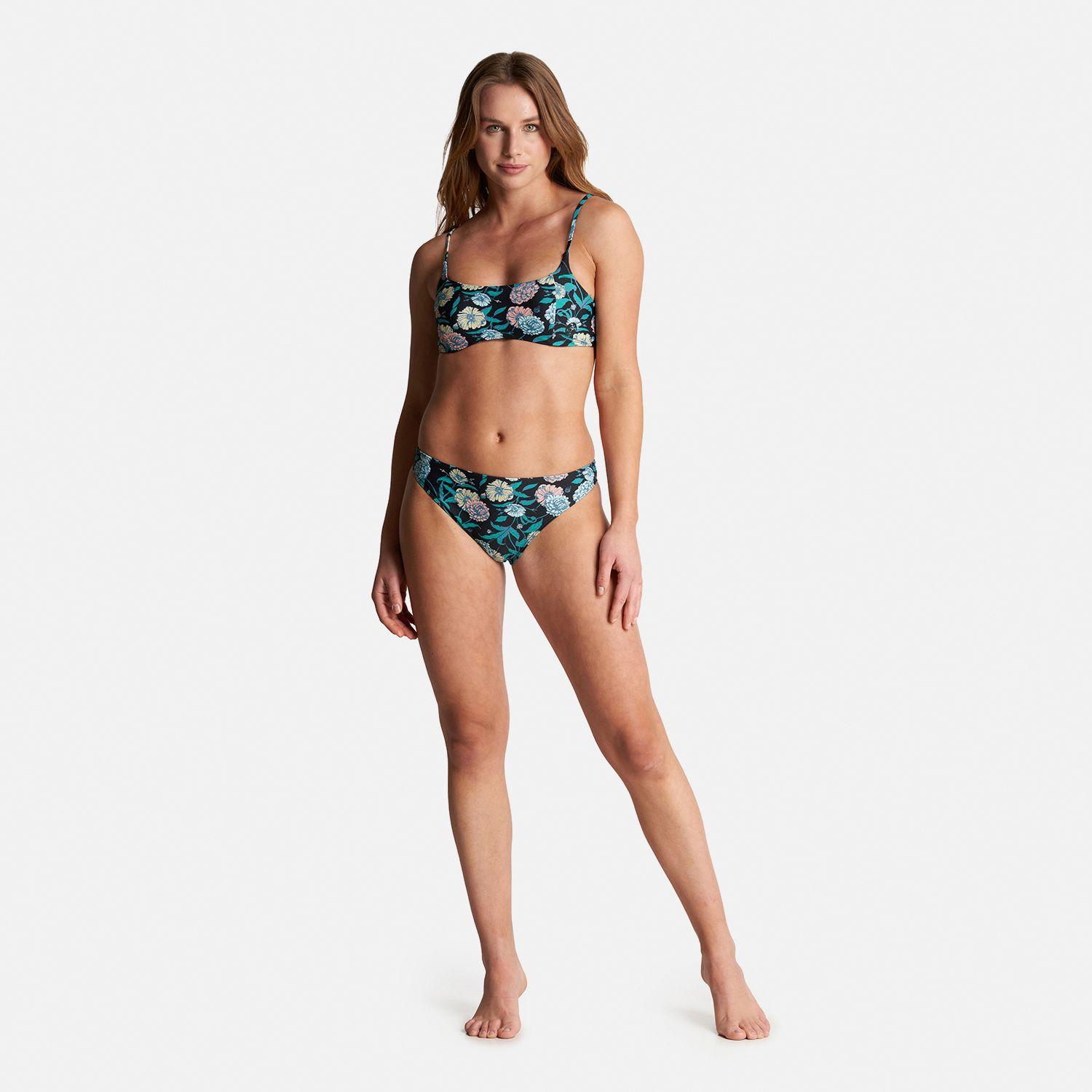 Traje de Baño Mujer Sirena Full Print Azul Oscuro Haka Honu-6