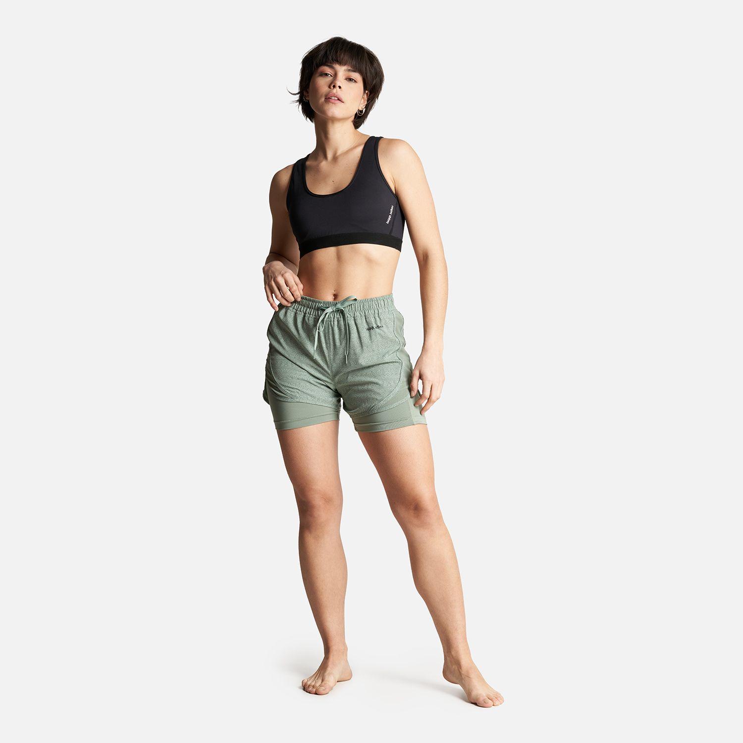 Short Mujer Canchera Full Print Beige Haka Honu-6