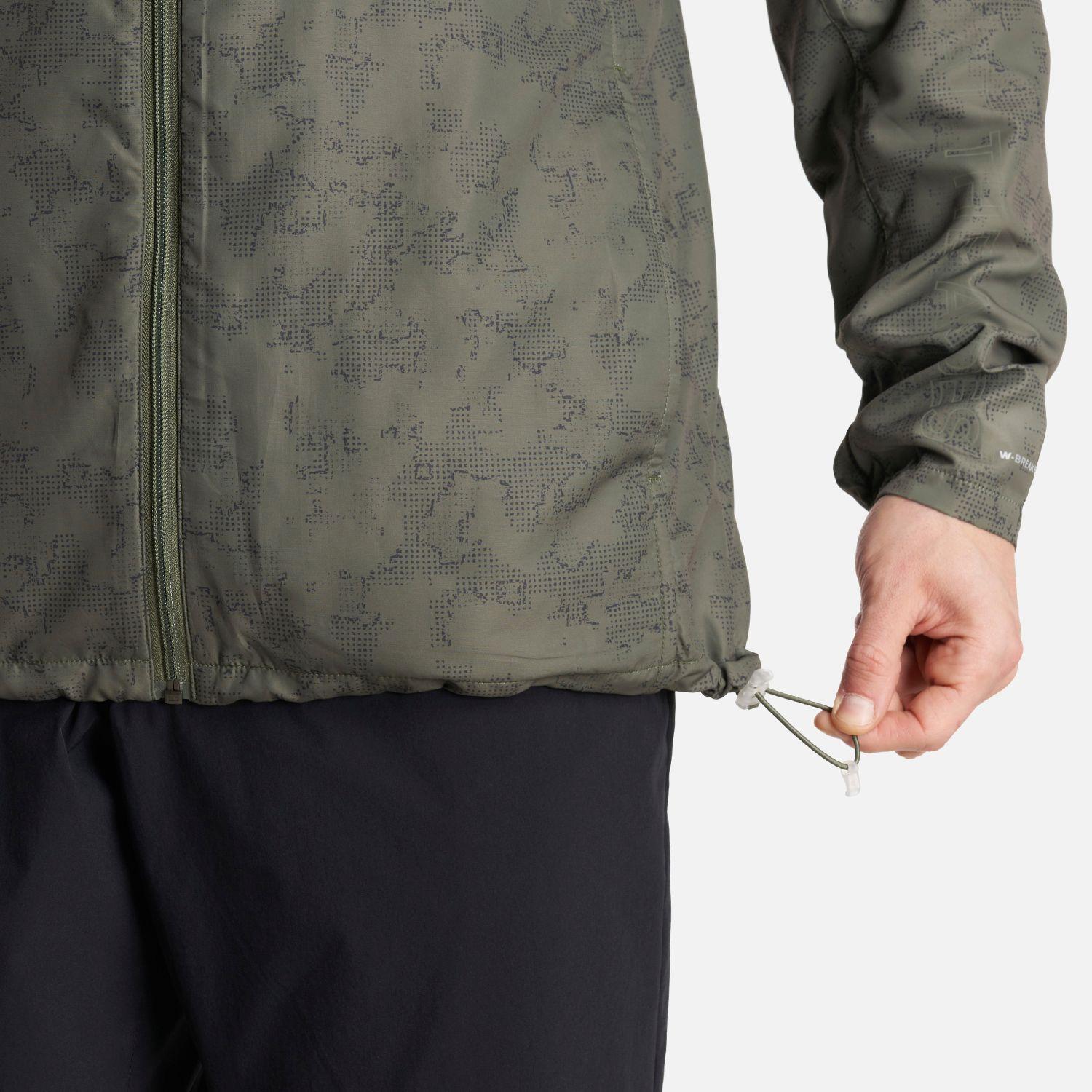 Chaqueta Hombre Nightfall WindBreaker Hoody Jacket Print Verde Musgo Lippi-6