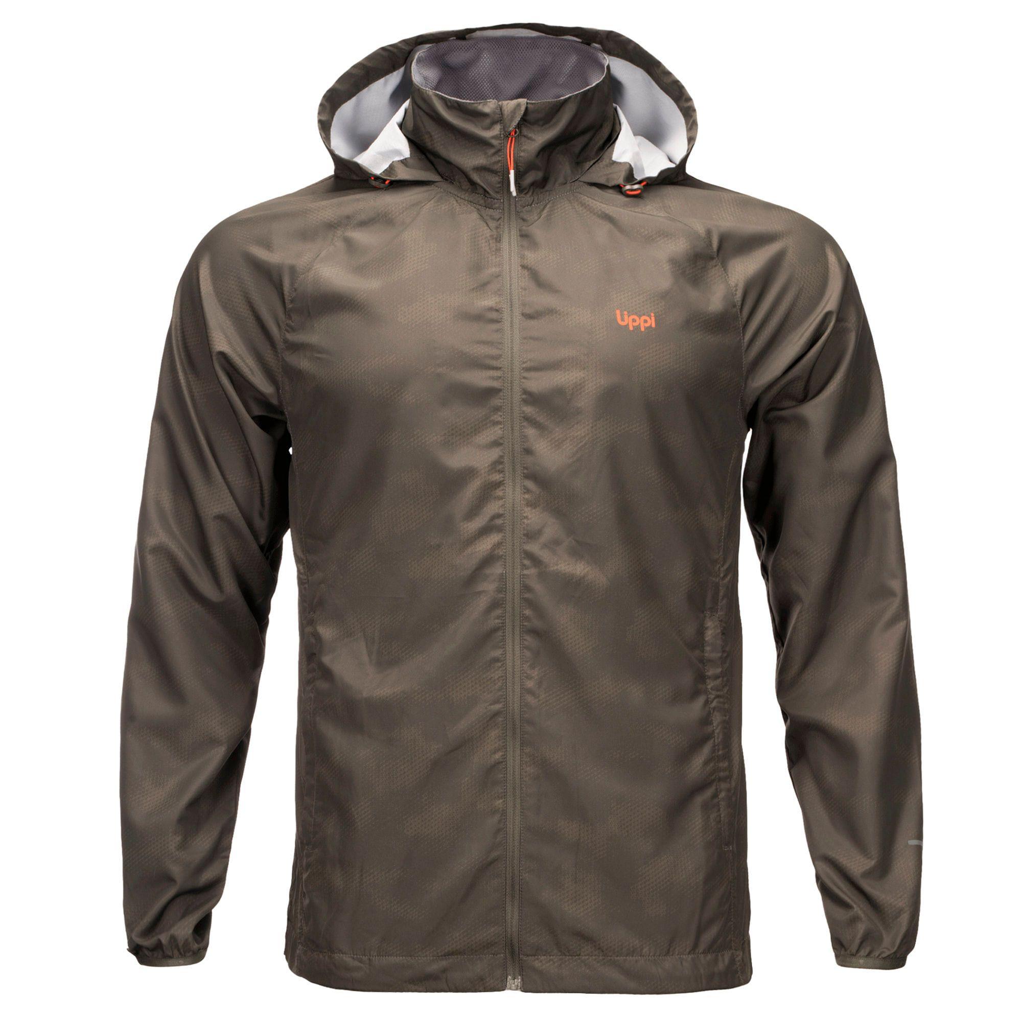 Chaqueta Hombre Mist Windbreaker Hoody Jacket Print Verde Lippi-0