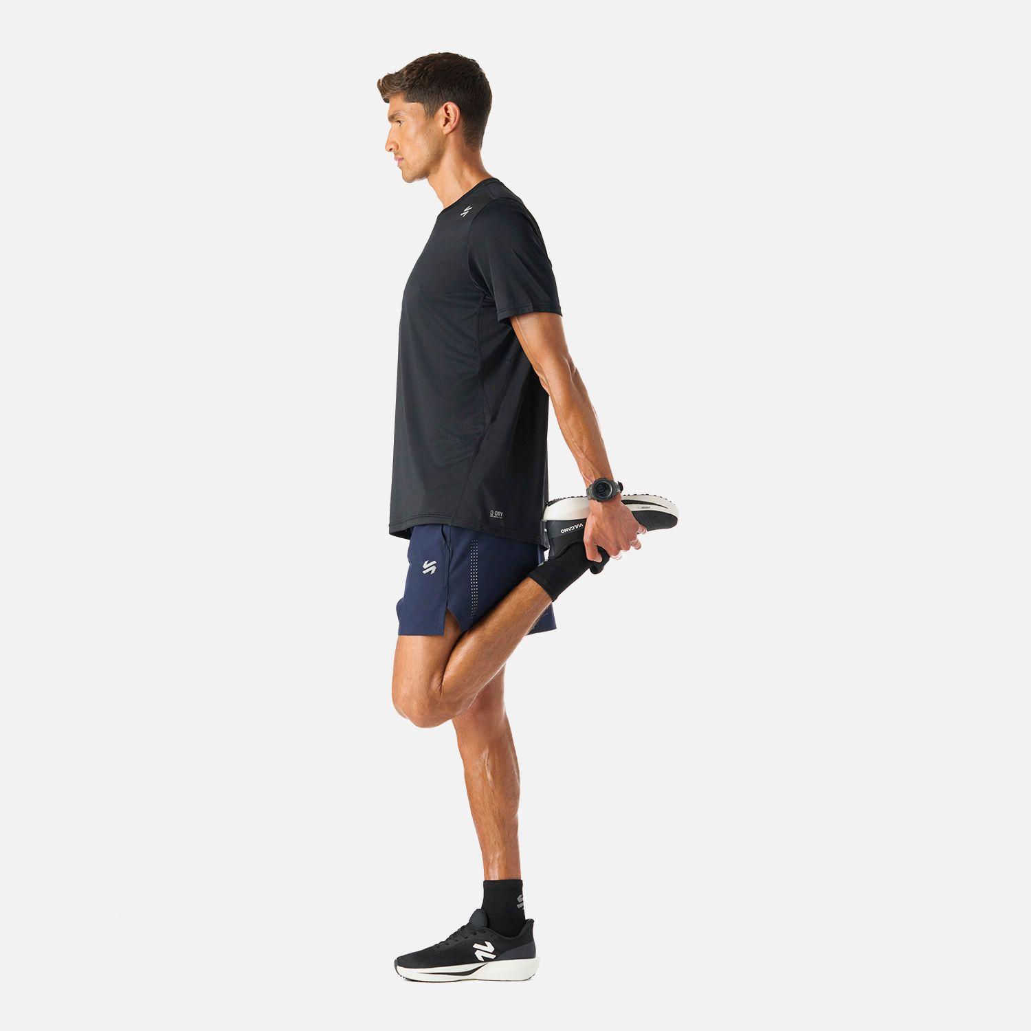 Polera Hombre Tempo Advanced T-Shirt Negro Vulcano-2