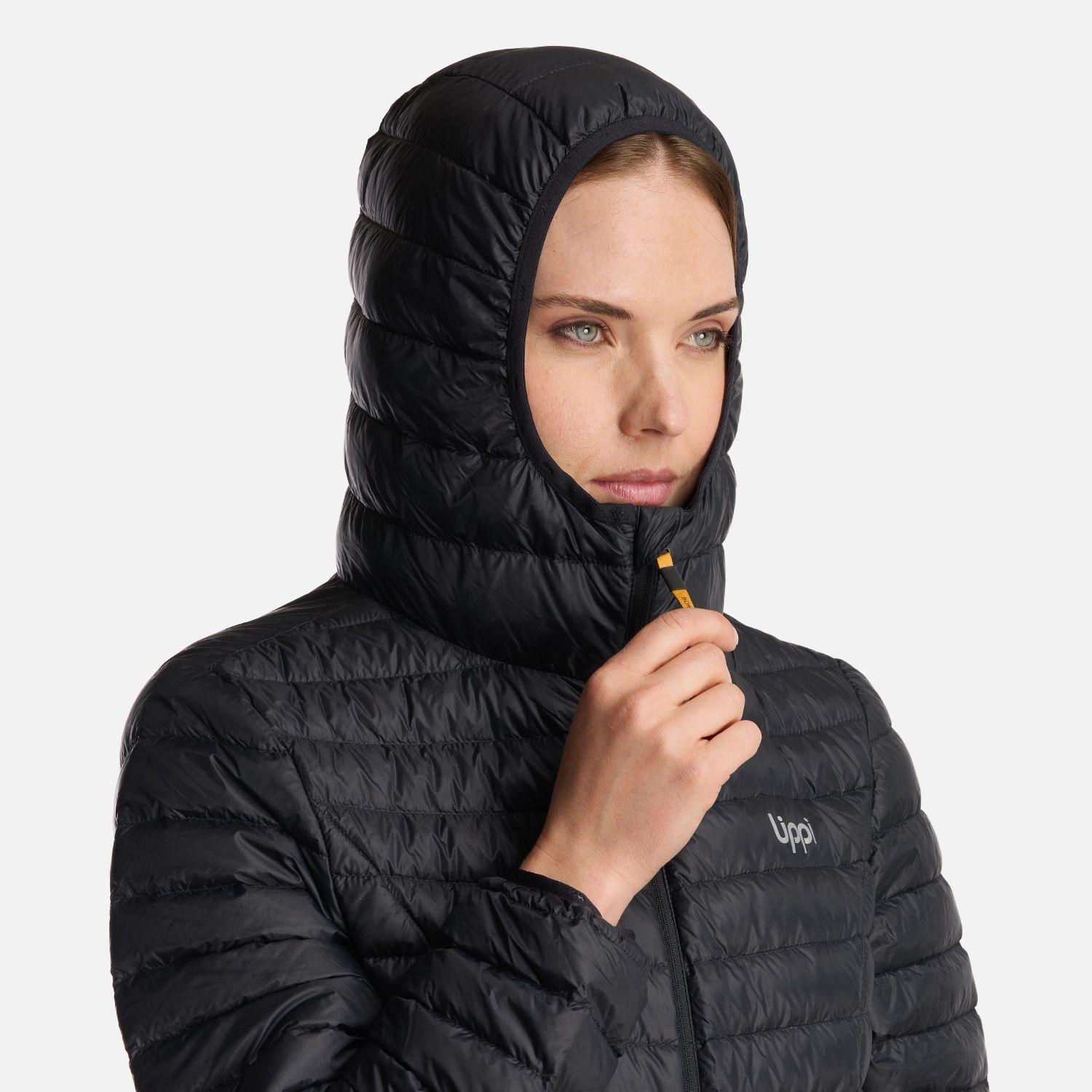 Chaqueta Mujer Peak Down Hoody Jacket Negro Lippi I25-4