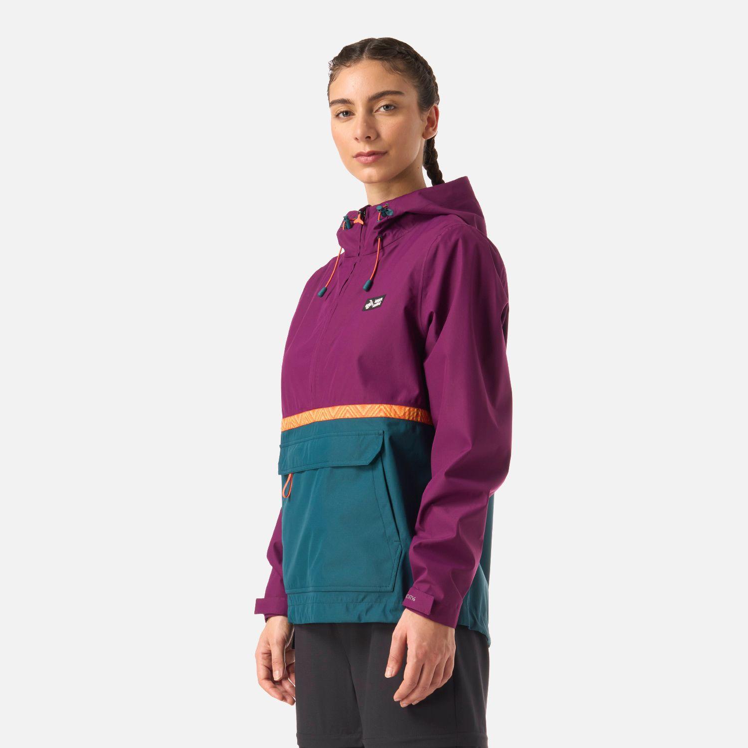 Chaqueta Mujer Viento Norte 14 Zip Purpura Haka Honu V26-1