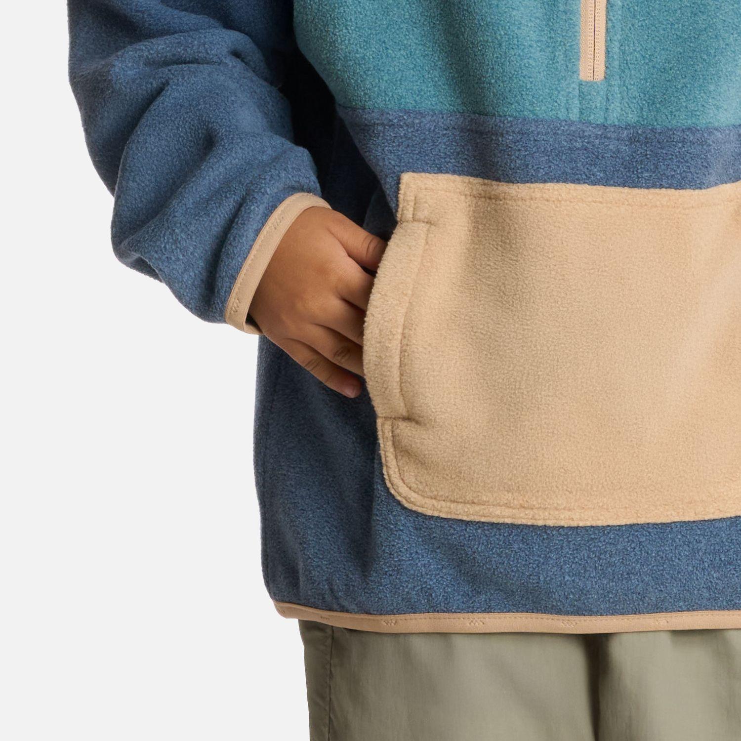 Polar Niño Forest 14 Zip Sweatshirt Azul Piedra Lippi I25-4
