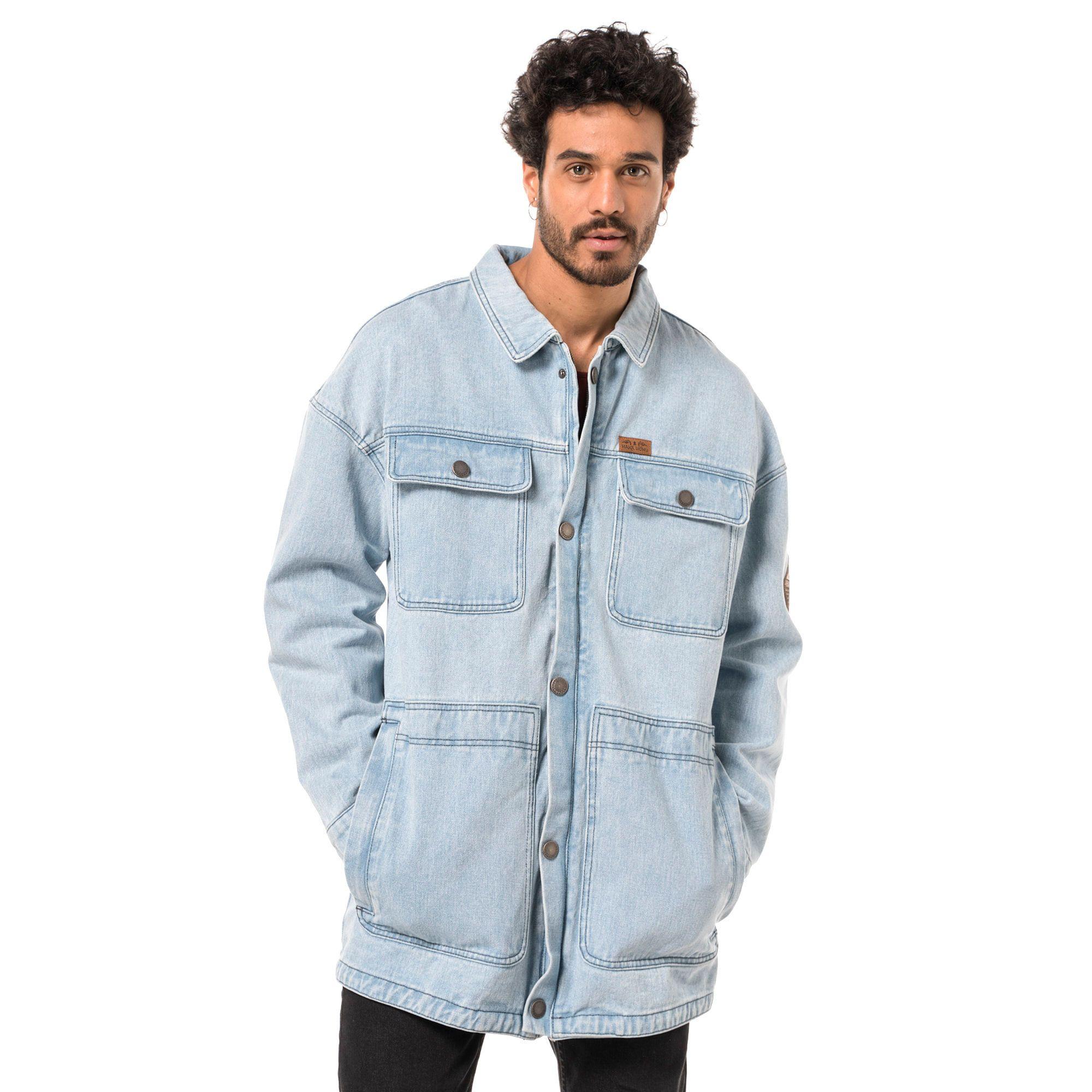Chaqueta Hombre James Jeans Celeste Haka Honu-0
