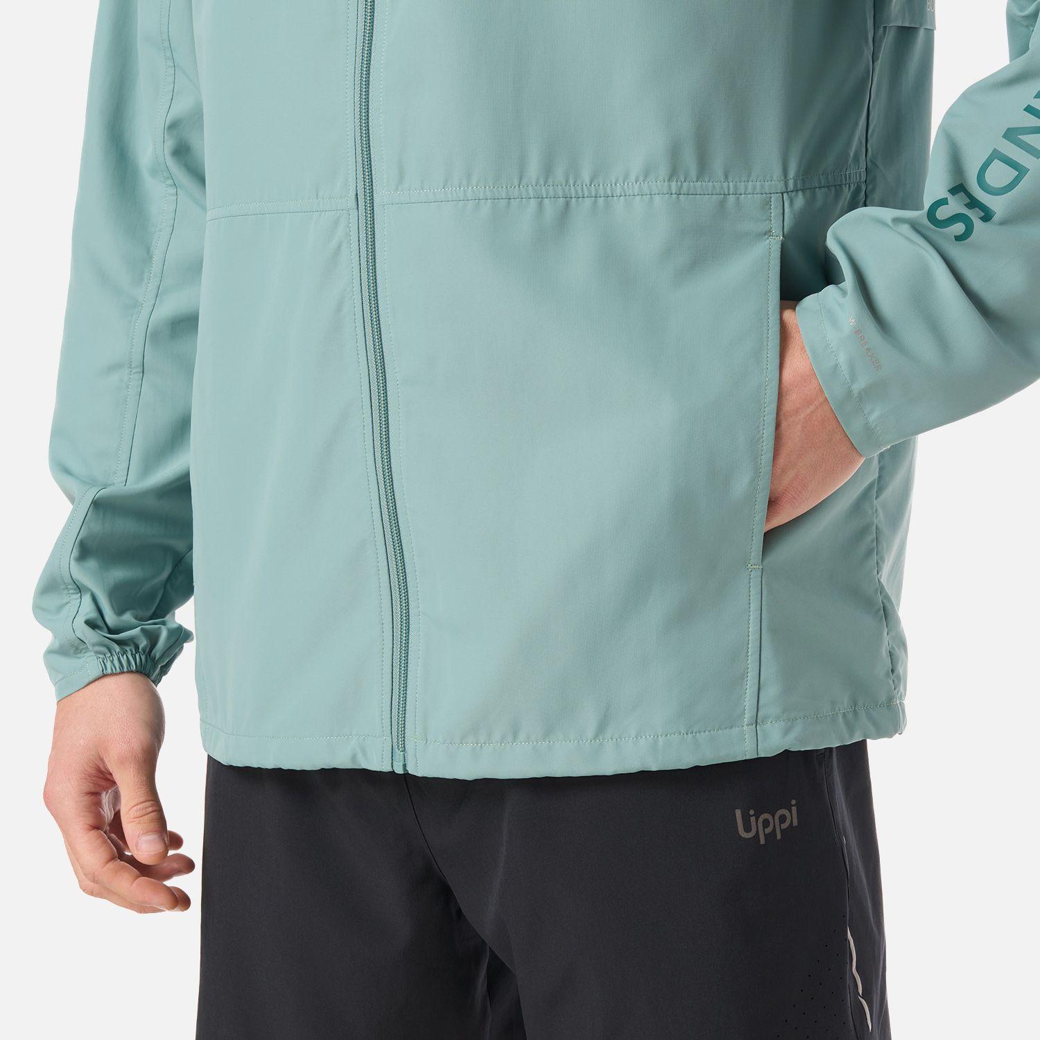 Chaqueta Hombre Nightfall WindBreaker Hoody Jacket Turquesa Lippi V26-4
