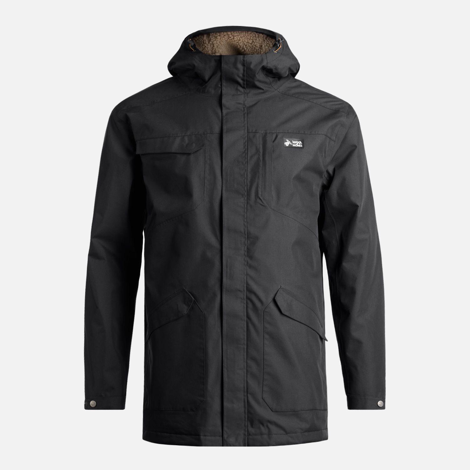Chaqueta Hombre Yak Negro Haka Honu I24-0