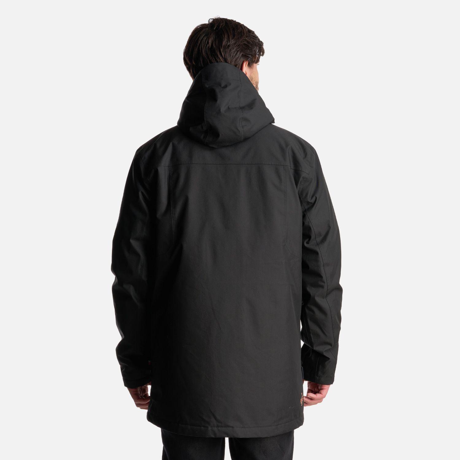 Chaqueta Hombre Yak Negro Haka Honu I24-4