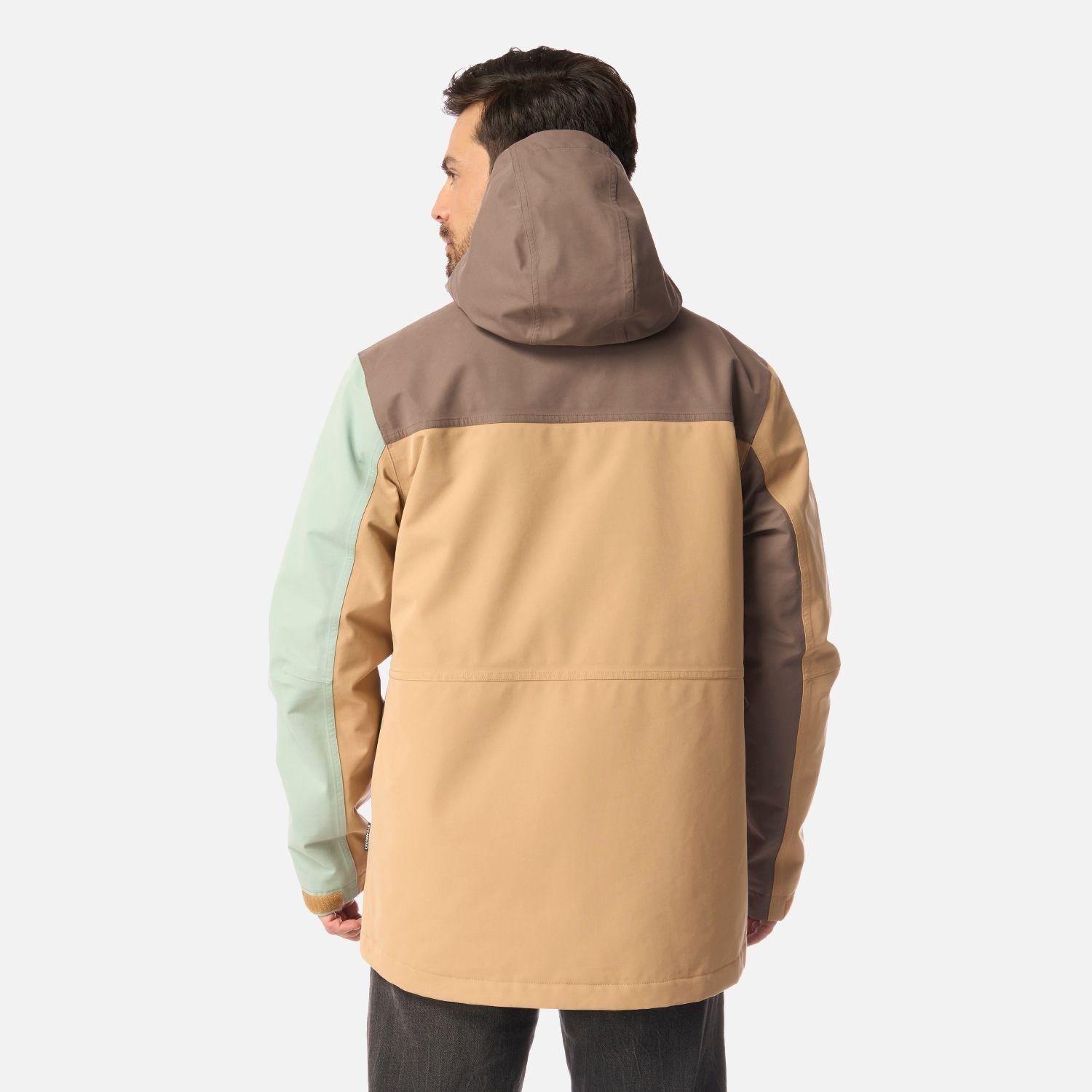 Chaqueta Hombre Citizen Warm B-Dry Hoody Jacket Camel Lippi I26-2