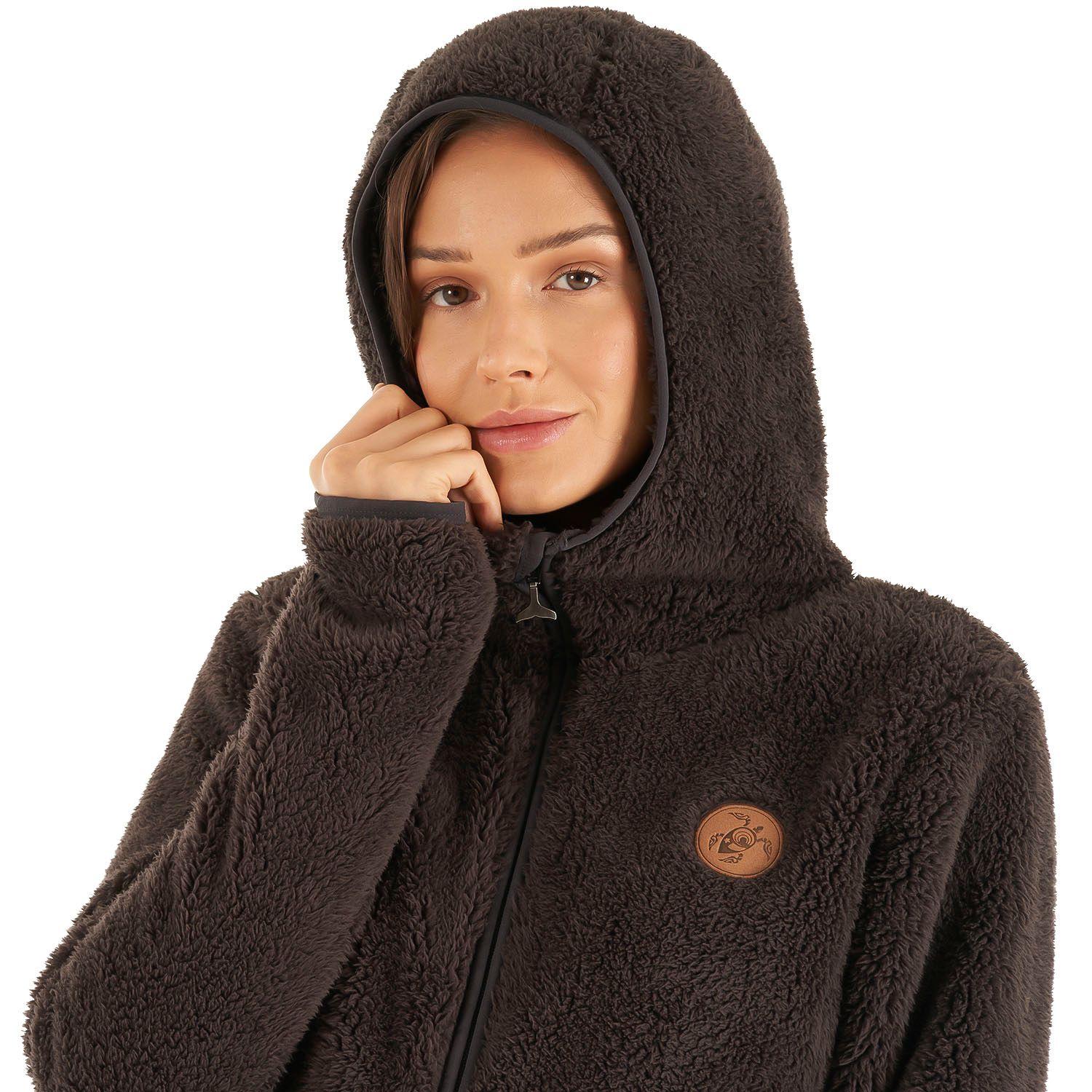 Chaqueta Mujer Caluroso Cafe Haka Honu-6