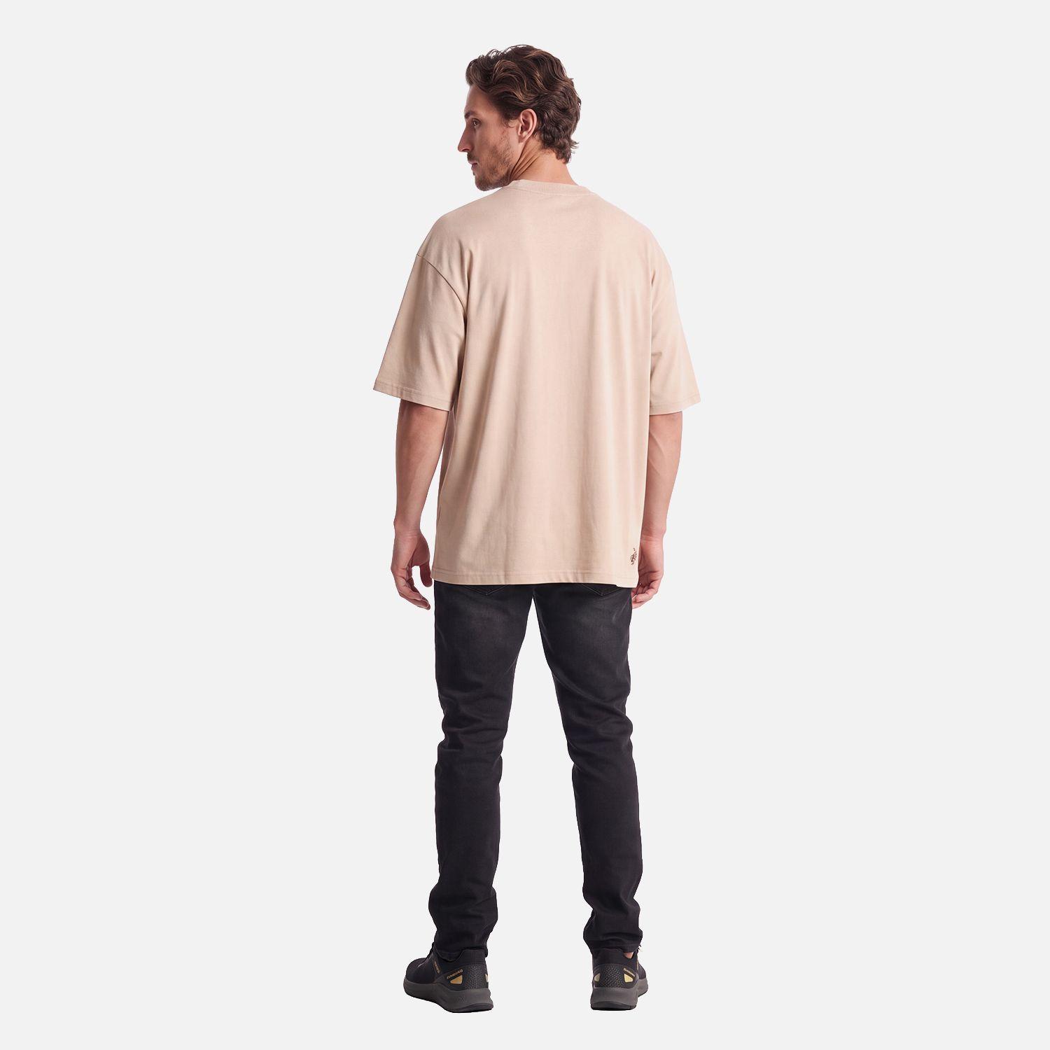 Polera Hombre Que Heavy Taupe Haka Honu V27-4