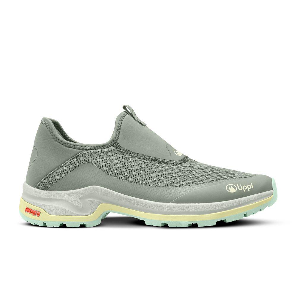 Zapatilla Mujer Panal III Verde Claro Lippi-0