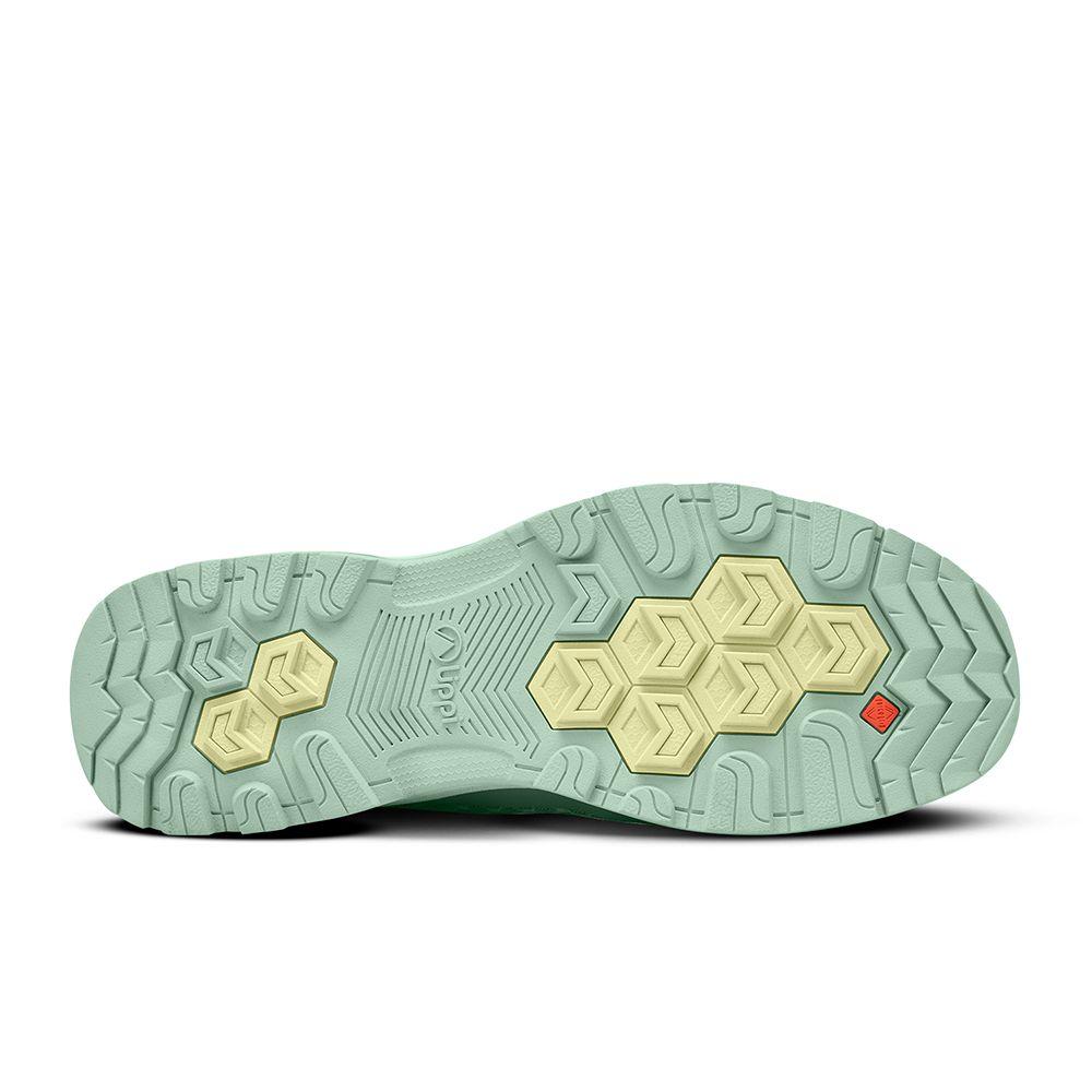 Zapatilla Mujer Panal III Verde Claro Lippi-2