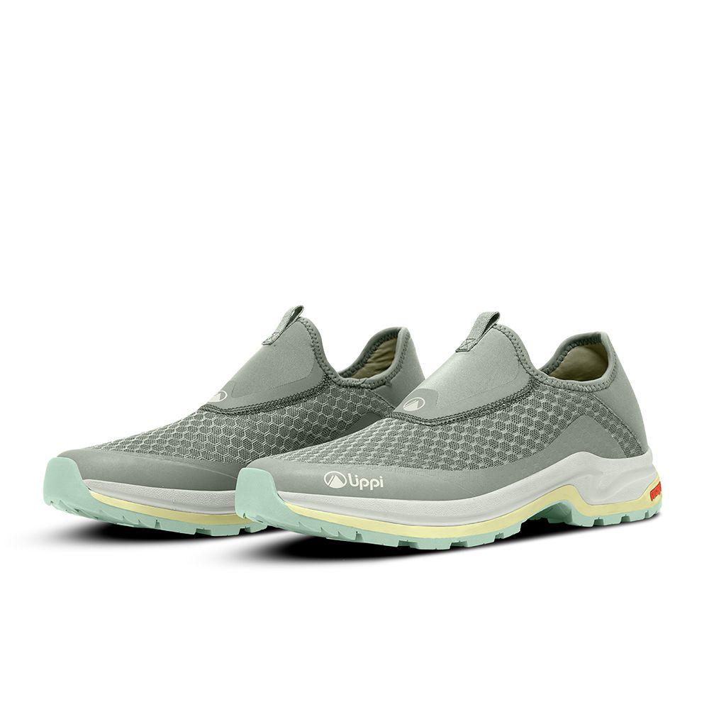 Zapatilla Mujer Panal III Verde Claro Lippi-3