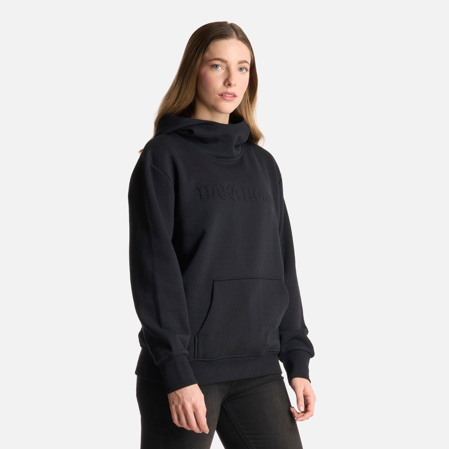 Polerón Mujer Motomami Hoody Negro Haka Honu V25-1