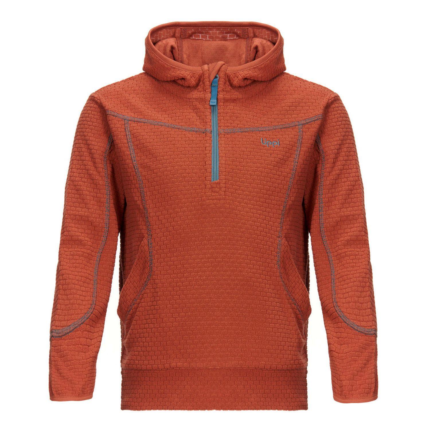 Poleron Niño Saltamontes Nano-F 14 Zip Hoody Terracota Lippi V23-0