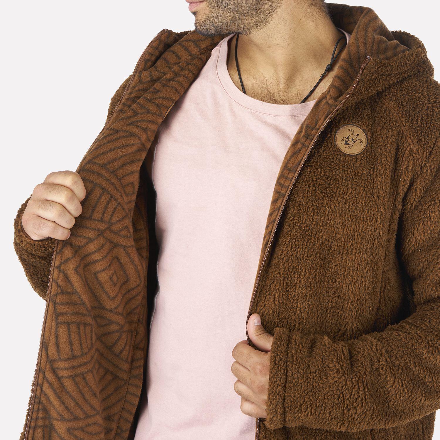 Chaqueta Hombre Bi-polar Café Haka Honu I22-1