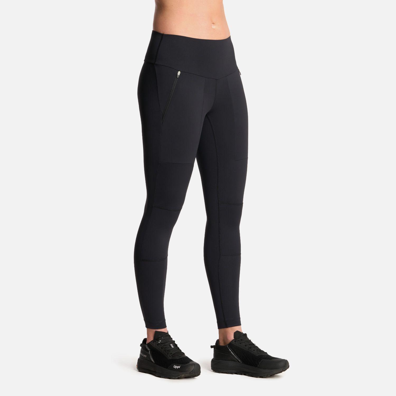 Calza Mujer PureTrek Q-Dry Leggings Negro Lippi V25-1