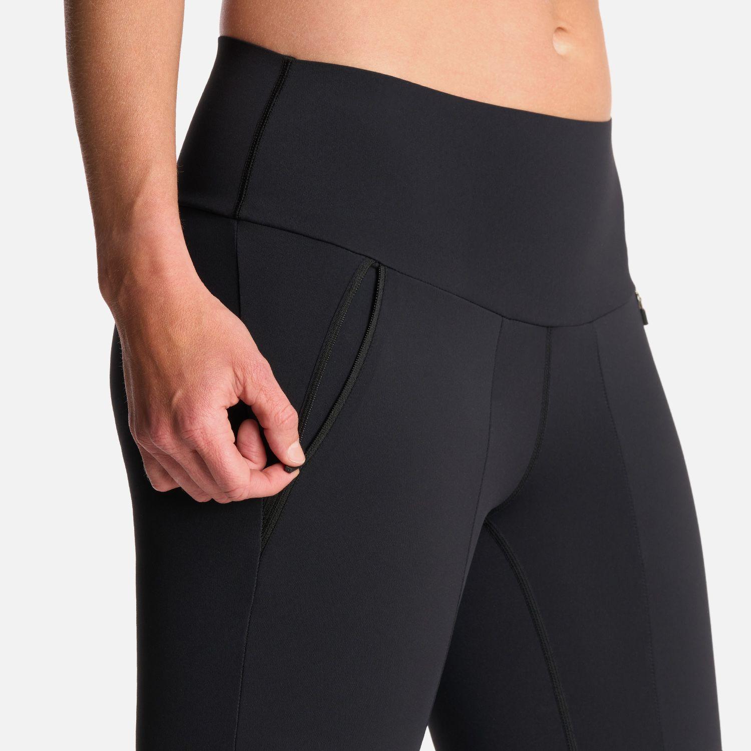 Calza Mujer PureTrek Q-Dry Leggings Negro Lippi V25-3